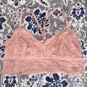 aerie Pink Racerback Bralette